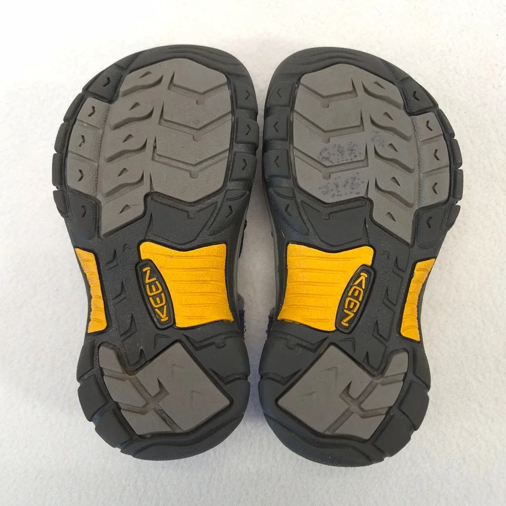 Keen Newport H2 Kids Navy Blue Sport Sandals Hook and Loop 1022839 Size 11